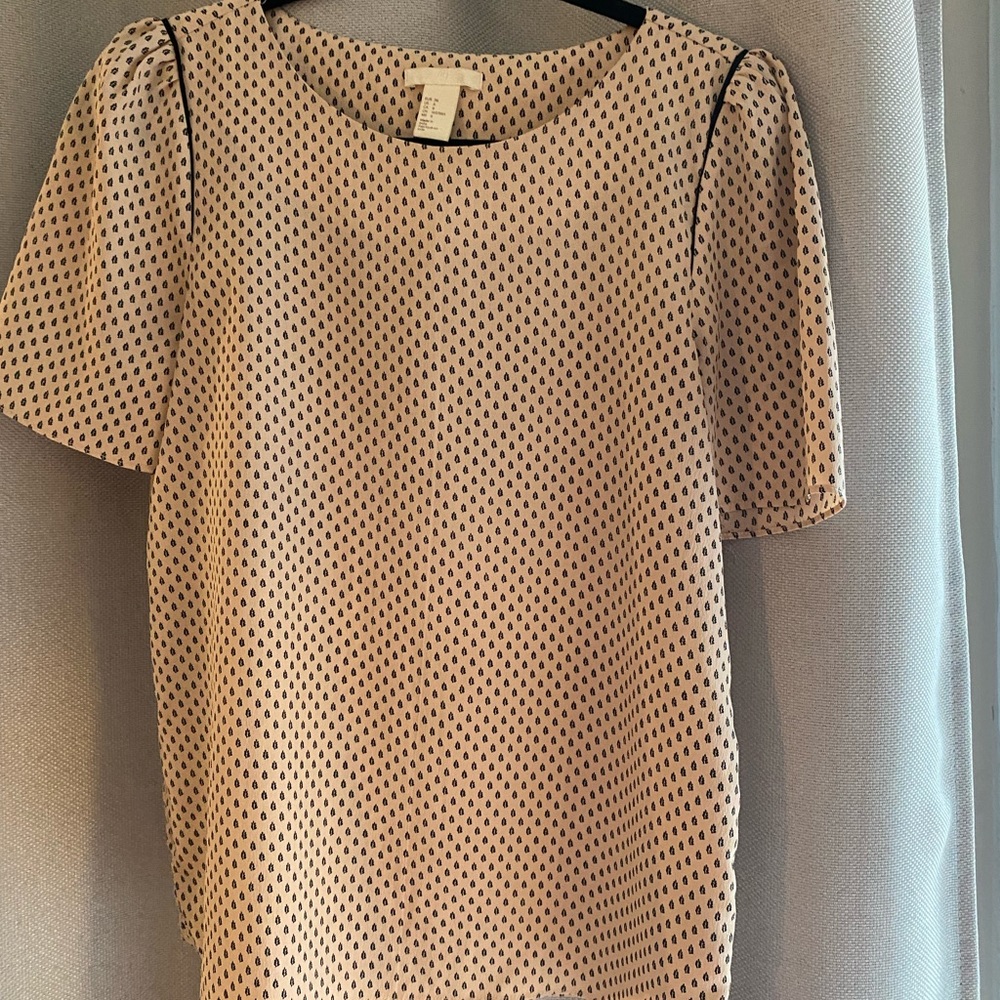 H&M Printed Blouse! Size 6